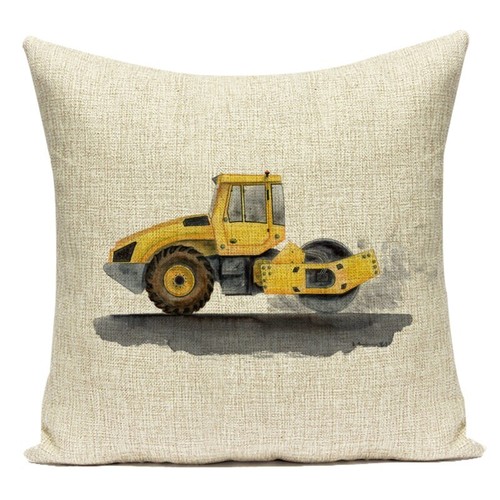 Animal Elephant Hot Air Balloon Cushion Cover Engineering Vehicle Pillow Case - Picture 51 of 56