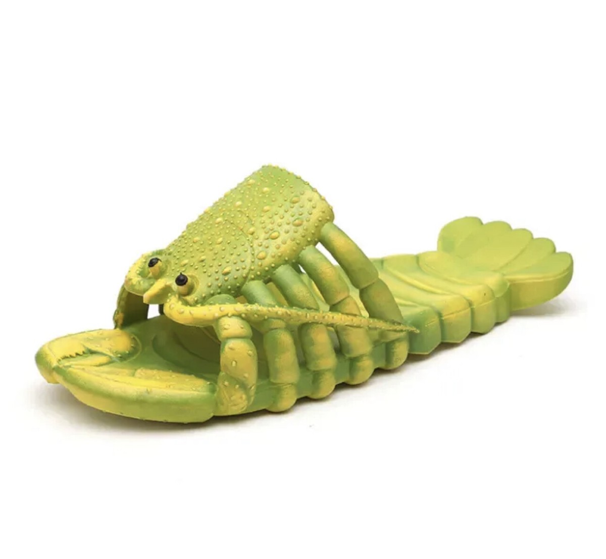 Lobster ? Flip Flops. Worn once, size 10. Super fun and unique. Lobster Flip Flops, Summer Casual Footwear, Lobster Flips  main image 3