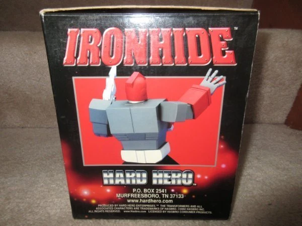 2002 Hasbro TRANSFORMERS Ironhide Hard Hero Porcelain Bust Ltd Ed Numbered - Image 4 of 4
