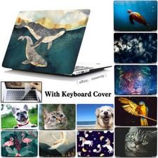 Cute Animals Case For Macbook M5 Pro 14 Air 13 15 16 11 12 inch Keyboard Cover