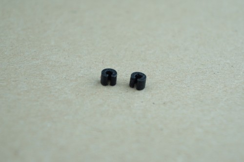 (2) NEW Genuine OEM Original Authentic Pandora Silicon Rubber Clip Stoppers Lock - Picture 3 of 4