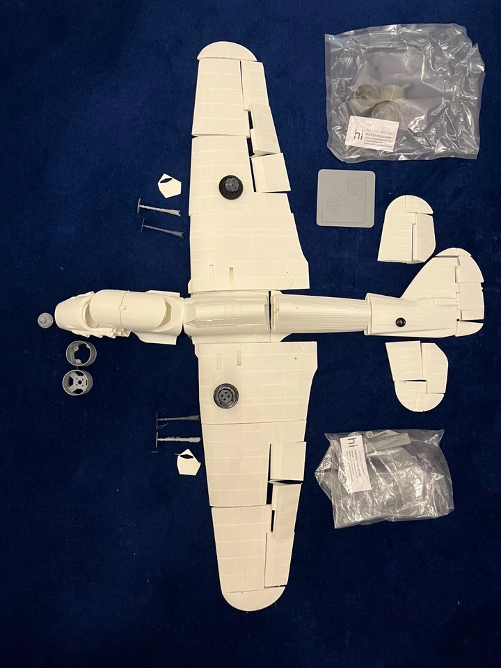 Hurricane Mk. II RC Airplane lightweight body/airframe 1080mm wingspan - Image 3 of 4