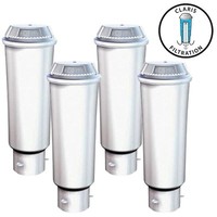 4 x TEFAL CLARIS Genuine Quick Cup / Hot Deluxe Water Dispenser Filter Cartridge