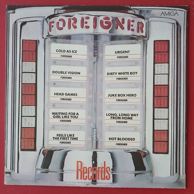 Schallplatte LP Vinyl 12'' Foreigner   Records