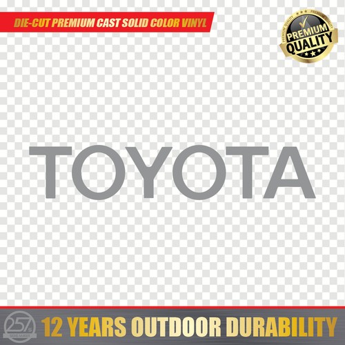 Grille Vinyl Decals Sticker Letters fit for 4Runner TRD PRO Grill 2015 - 2021 - Picture 6 of 21