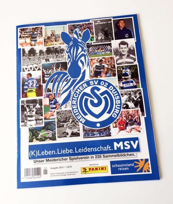 PANINI MSV Duisburg - 10 Sticker aussuchen  - (K)Leben.Liebe.Leidenschaft.MSV
