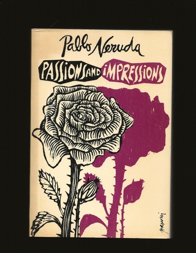 Passions and Impressions by Pablo Neruda (Erica Jong's book with her signature) - Picture 1 of 4