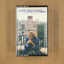 ROD STEWART Cassette Tape IF WE FALL IN LOVE TONIGHT 1996 BEST OF Rock Pop Rare