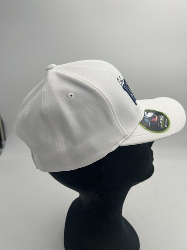 Westwood Golf Club Men’s 1928 Cap Hat Flex Fit Stretch Hi-tech Hybrid White a7 - Picture 7 of 11