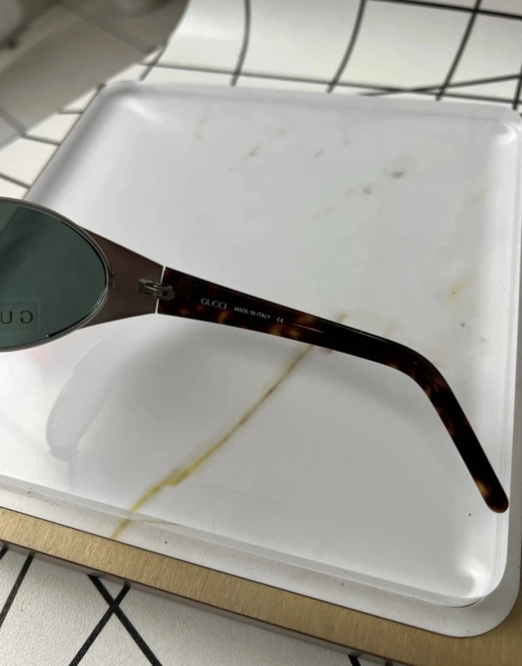 Occhiale Da Sole Uomo Gucci Vintage - Immagine 3 di 4