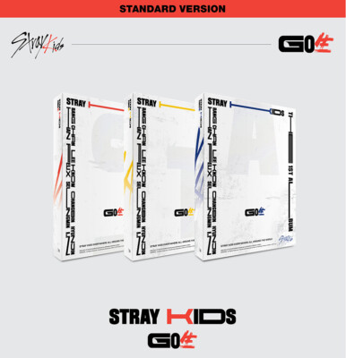 STRAY KIDS [GO生] 1st Album STANDARD CD+POSTER+Photo Book+3 Card+Film+Lyric+GIFT