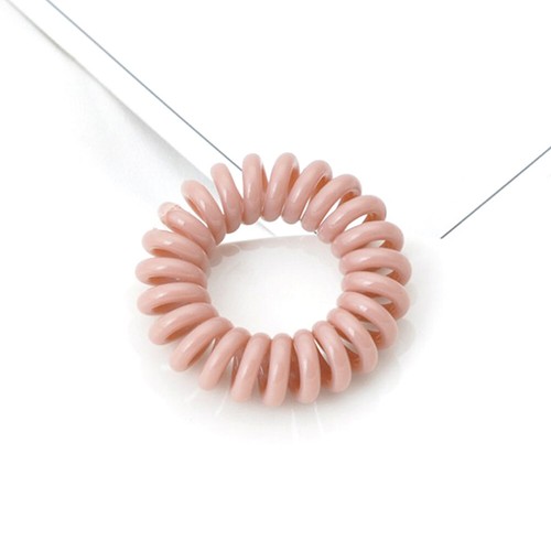 Telephone Wire Elastic Hair Band Girl Frosted Matte Ponytail Holder Rubber Ban j - Picture 22 of 28