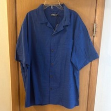 PJ Paul Jones Men s Casual Button Down Shirt New Blue Size XL