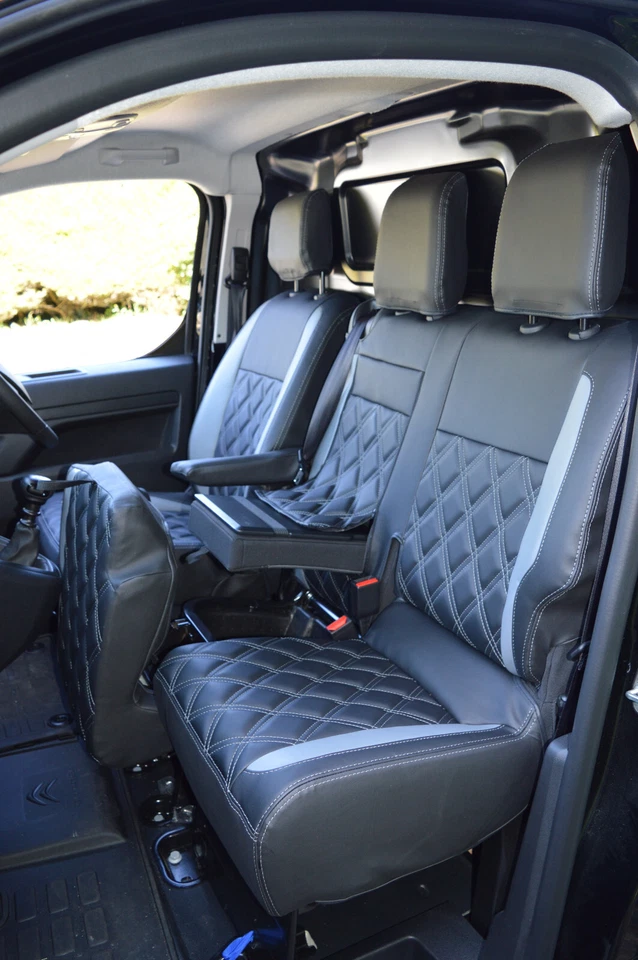 Fundas asiento furgoneta Citroen Dispatch toyota proace peugeot expert (2016-presente) Foto 3 de 4
