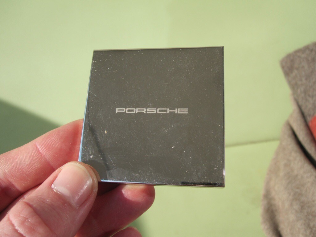 Porsche Ladies Makeup Mirror Inspired by Classic 356 550 911 Carrera Targa VW Beetle Mercedes-image