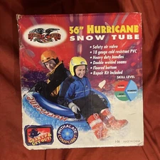 Snow Tube Flexible Flyer I-56 Hurricane Inflatable 56” Diameter PVC Vinyl New