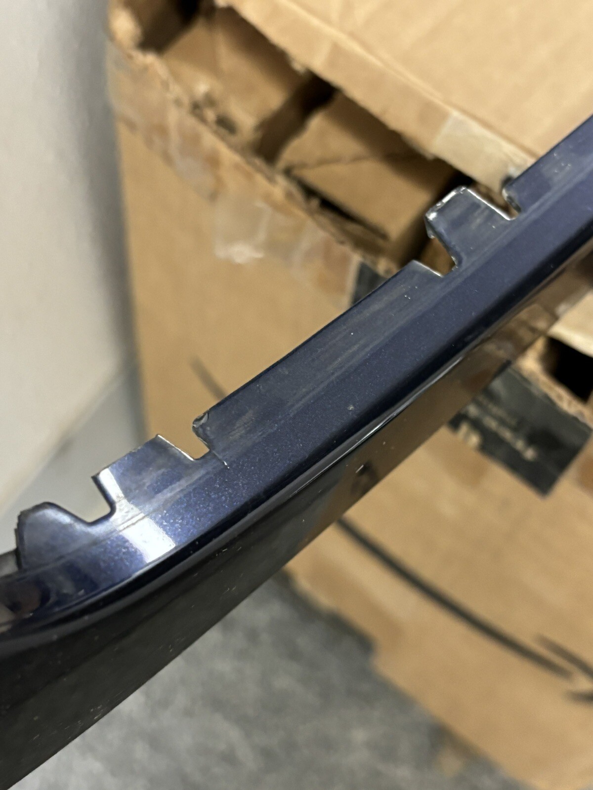 Bentley Continental Upper Grille Surround OEM Dark Blue