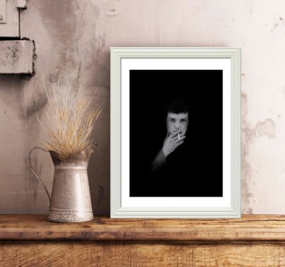 A4 IAN CURTIS nur schwarz JOY DIVISION FILMKUNST RETRO POSTER Musik KULTUR DRUCK