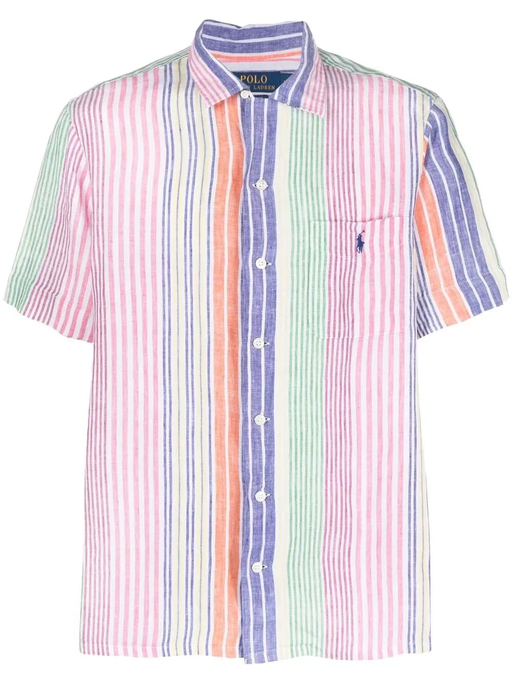 $138 Polo Ralph Lauren Men's, Linen Short Sleeve Striped Camp Shirt, Multi, M
Opens in a new window 