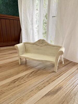 Vintage Sofa 1:24 Scale Dollhouse Miniatures Furniture Princess