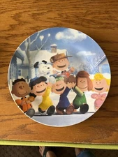 Maud Borup 2016 Peanuts Worldwide LLC 8" Collector Plate Charlie Brown Snoopy