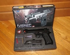 Tokyo Marui M92F Military Model Blowback Airsoft Black Pistol Gun w/Magazine