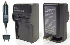 Fuji NP80 NP-80 AC  DC Battery Charger For FinePix 4800Zoom 4900Zoom