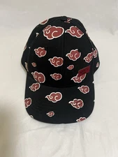Naruto Shippuden Hat Cap Akatsuki Red Cloud Snapback Anime Bio world OSFM