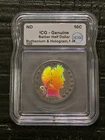 1907 Barber Half Dollar (ICG) - Ruthenium & Hologram (1 of 200) (ASW 0.3617 ozt)