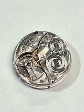 Vintage 1912 Elgin Pocket Watch 0s 7j Grade 320 Model 2 16950660 Repair/Parts