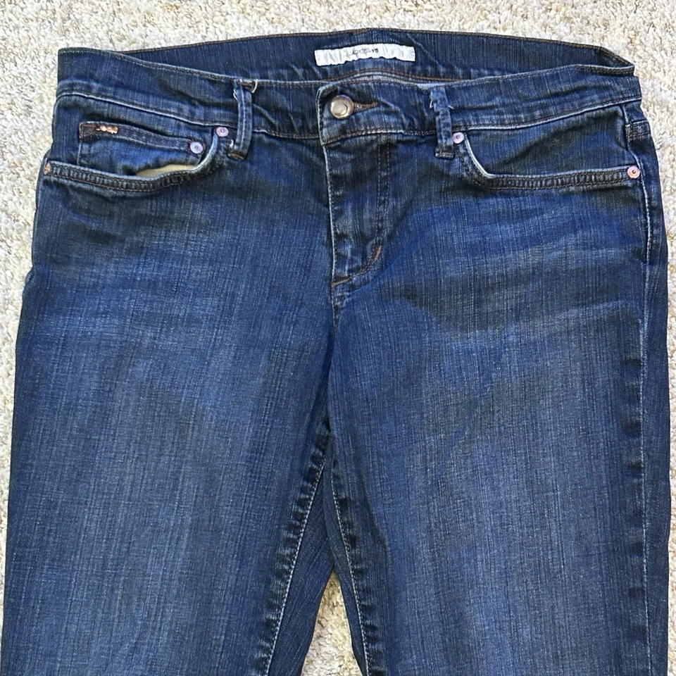 Jeans Joe's para mujer 31x31,5 azul provocador corte bota elástico lavado medio denim Foto 2 de 4