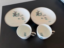 Unused Tiffany Co. Tiffany Bear Block Cup 1 Plate x 2 Tableware