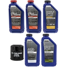 Polaris Extreme Full Service Oil Change Kit Filter Ranger Sportsman Scrambler