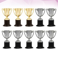 10 Pcs Competition Trophy Mini Gold Award Cup Children's Reward Cups