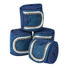Weatherbeeta Fleece Bling Bandage For Horses (Set Of 4)  WB1394