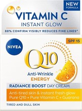 Nivea Q10 Plus Anti Wrinkle Face Cream SPF 15 Day Moisturiser Firming 50ml