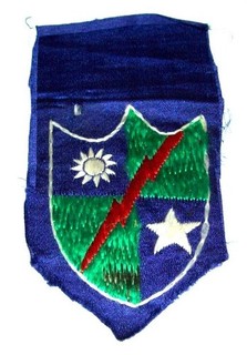 ORIGINAL WW2 CHINESE MADE EMBROIDERED SILK CBI THEATER MERRILL'S MARAUDERS PATCH