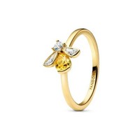Ring 56 - Vergoldet - Honigbiene Ring