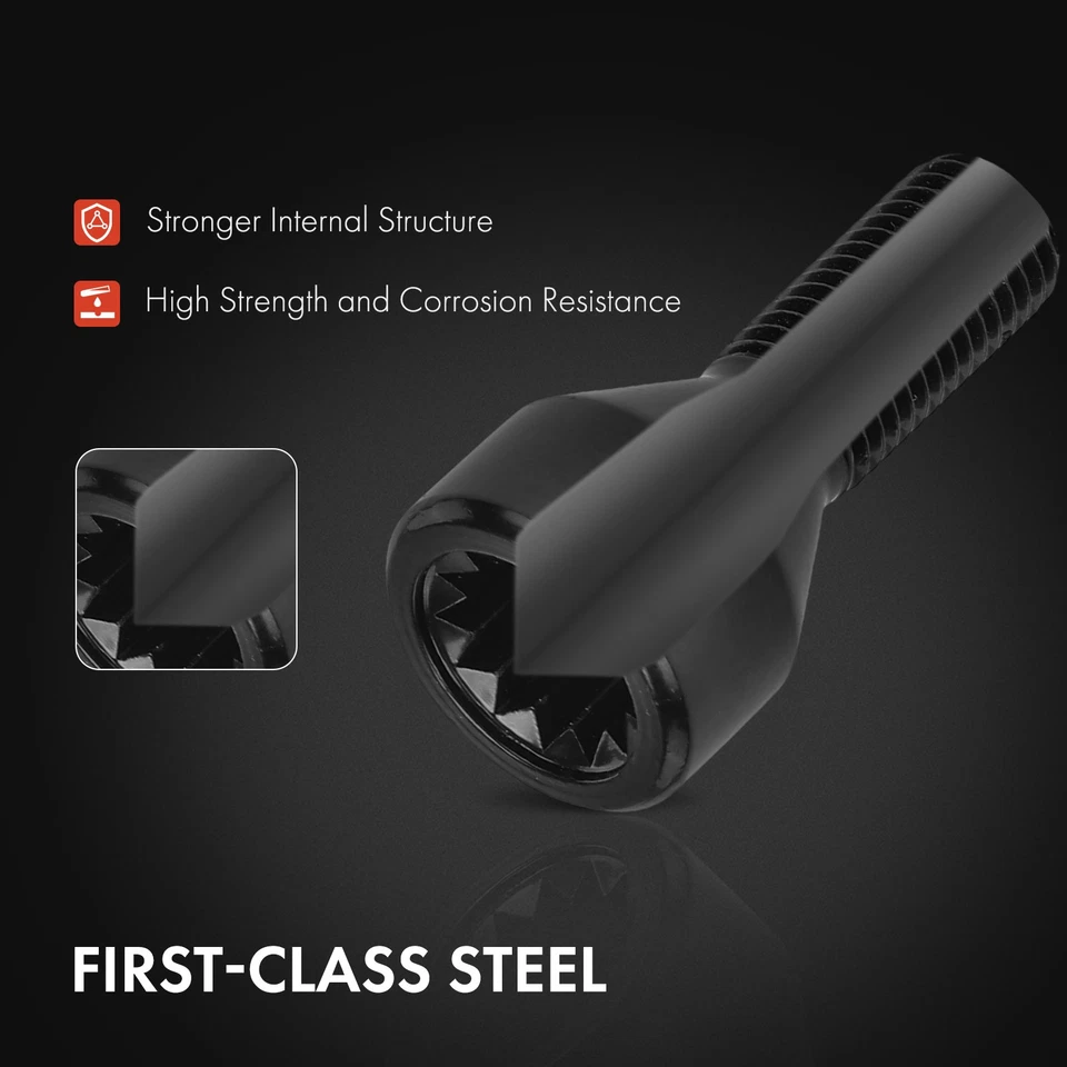 Nuevo 5x Tuerca de rueda M12-1.5 para BMW E30 F20 E46 F30 E90 E60 328i xDrive 528i Foto 4 de 4