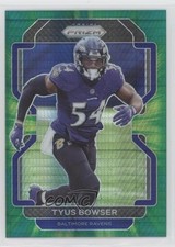 2021 Panini Prizm Hyper Prizm 89/175 Tyus Bowser #286 0u8k