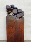 Emergence hand carved  Black Walnut by  California artist Bruce Cockrill — photo 2