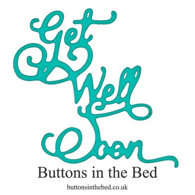 Get Well Soon Metall Stanzformen Spruch Skript Kartenherstellung Scrapbooking