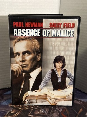 Absence Of Malice (1981) (DVD, 2004) Paul Newman - Sally Field - Sydney Pollack