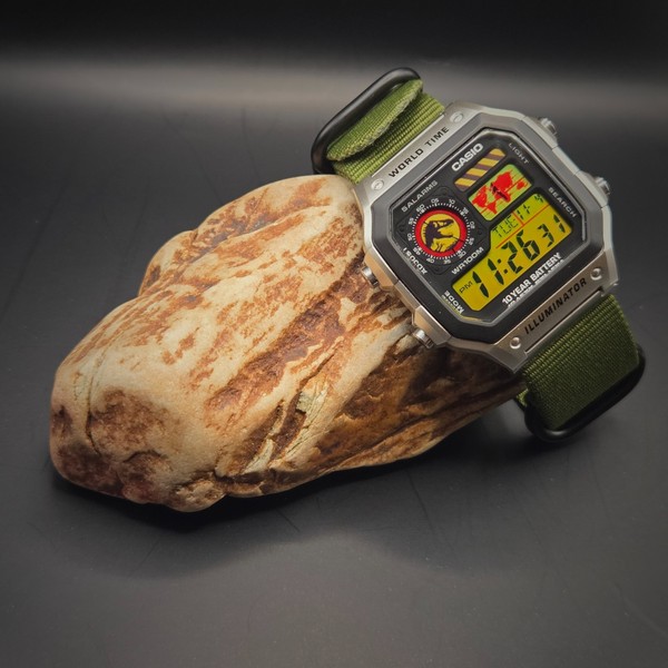 Nuevo Casio Royale AE1200 Mod - Apex Tracker (Edición Jurassic) 3