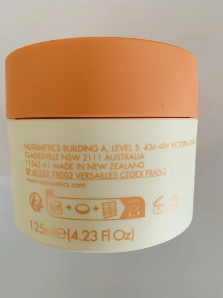 Crema Hidratante Intensa Nutrimetics Nutri-Moist 125 ml 100 % Auténtica Foto 3 de 4