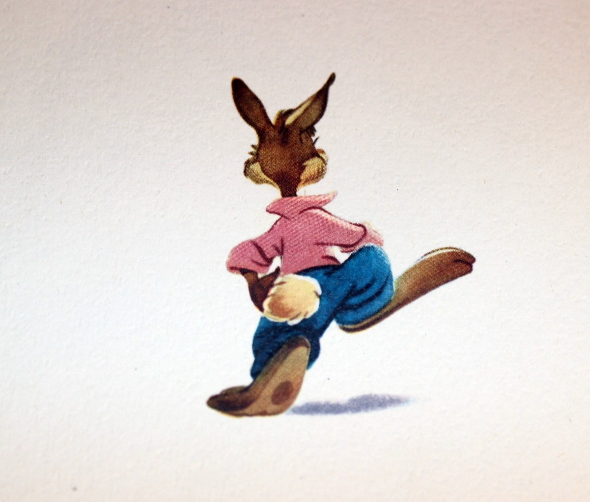 Walt Disney 1946 Studio Staff Vintage Christmas Card Song of the South Calendar