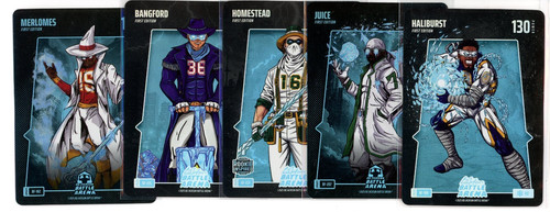 Bo Jackson Battle Arena Ice Foil 5 Card Lot (KD)
