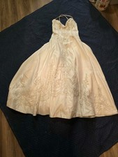 Marys Bridal Wedding Dress Womens Size 10 White