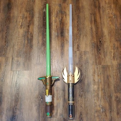 Lightsaber Forge - 1 Kyber Core Yoda and Color Master Color Changing Lot of 2