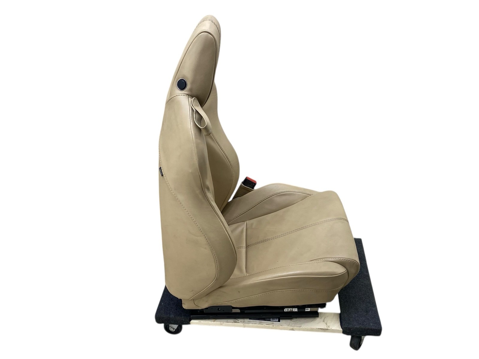 2009 Aston Martin Vantage Front Right Seat Cream Truffle Sandstone W/ Srs Bag